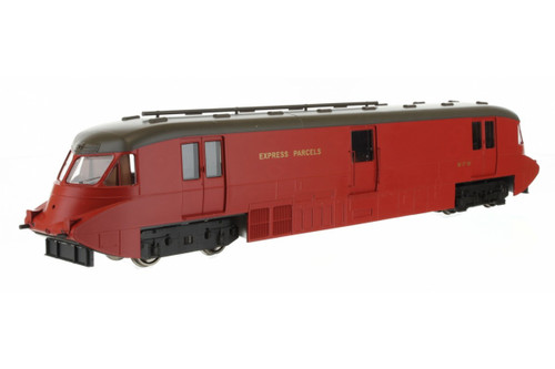 4D-011-101 OO W17W RAILCAR EXPRESS PARCELS BR CRIMSON