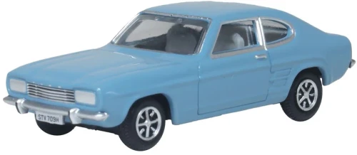 76CP005 OO FORD CAPRI MK1 LIGHT BLUE (NEVILLES CAR- AUF W)