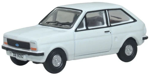 76FF008 OO FORD FIESTA MK1 DIAMOND WHITE