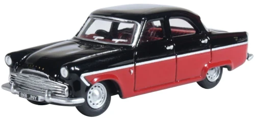76FZ004 OO FORD ZODIAC MKII BLACK/RED