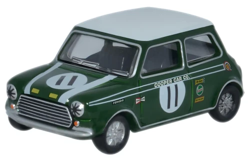 76MCS002 OO MINI COOPER S MK11 JOHN RHODES 1968 BRANDS HATCH