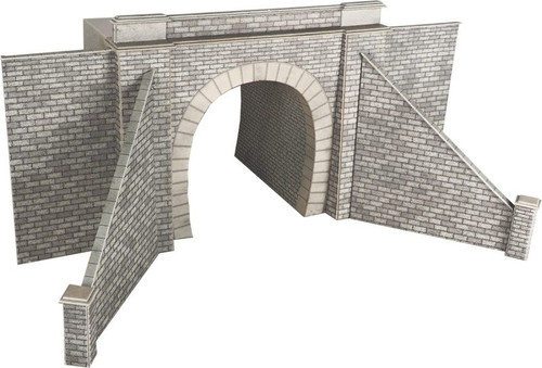 PO243 OO SINGLE TRACK STONE TUNNEL ENTRANCES (2) CARD KIT