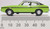 76CPR001 OO FORD CAPRI MKII LIME GREEN ONLY FOOLS