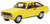 76ESC002 OO FORD ESCORT MK2 SIGNAL YELLOW