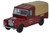 76LAN1109009 OO LAND ROVER SERIES 1 109 CANVAS BRITISH RAILWAYS MAROON