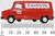 76SHP008 OO LEYLAND SHERPA VAN MANWEB ELECTRICITY