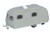 76CC001 OO CARLIGHT CONTINENTAL CARAVAN LIGHT GREY