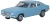 76CP005 OO FORD CAPRI MK1 LIGHT BLUE (NEVILLES CAR- AUF W)