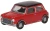 76MCS003 OO MINI COOPER MKII TARTAN RED/BLACK
