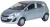 76VC006 OO VAUXHALL CORSA SILVER LIGHTNING
