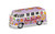 CC02730 1/43 VW CAMPERVAN PEACE LOVE AND MUSIC