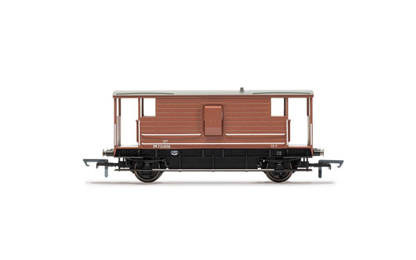 R6909 OO D2068 20T BRAKE VAN M731456 BR BAUXITE