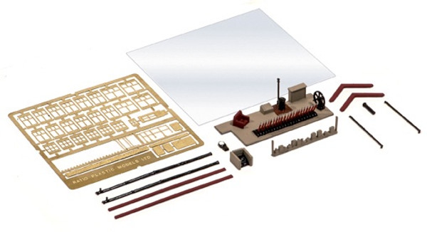 224 N SIGNAL BOX INTERIOR PLASTIC KIT