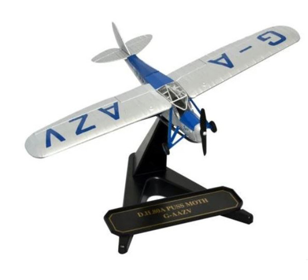 72PM001 1/72 DH80A PUSS MOTH G-AAZV AMY JOHNSON