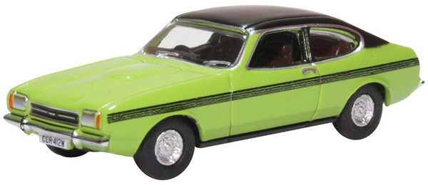 76CPR001 OO FORD CAPRI MKII LIME GREEN ONLY FOOLS