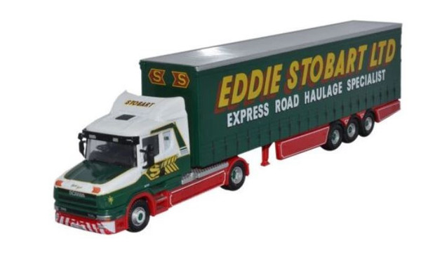 76TCAB007 OO SCANIA T CAB CURTAINSIDE EDDIE STOBART