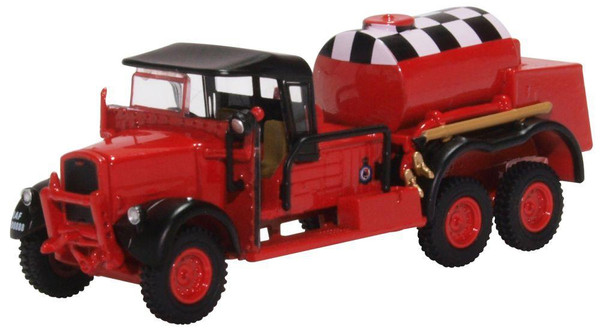 76WOT002 OO FORDSON WOT1 CRASH TENDER RAF CATTERICK (RED)