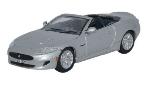 76XK002 OO JAGUAR XK RHODIUM SILVER