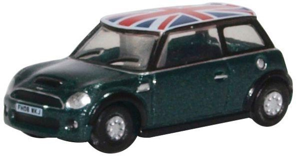 NNMN005 N NEW MINI BRITISH RACING GREEN/UNION JACK