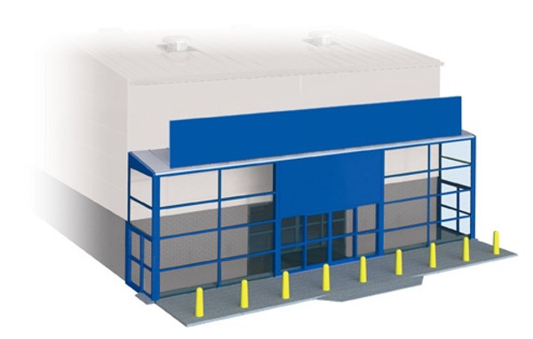 SSM310 OO SUPERMARKET FRONTAGE KIT