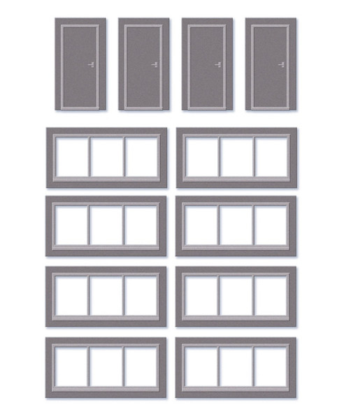 SSM314 OO DOORS AND WINDOWS DETAIL PACK