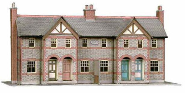 SQB30 OO 4 TERRACED HOUSES CARD KIT