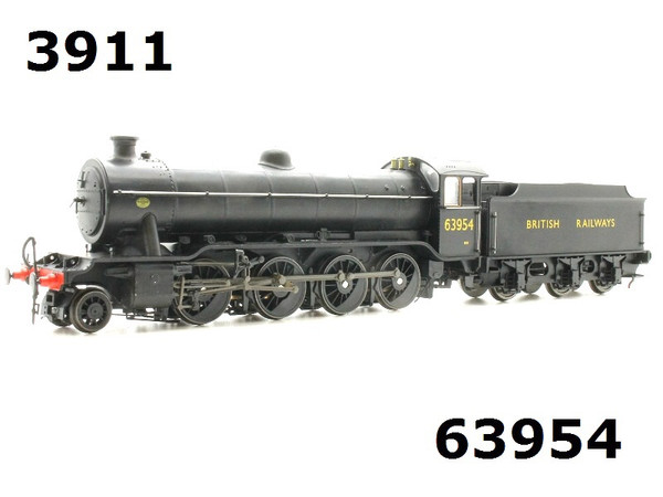 6603911 OO 63954 O2/3 2-8-0 TANGO BRITISH RAILWAYS BLACK STEPPED TENDER