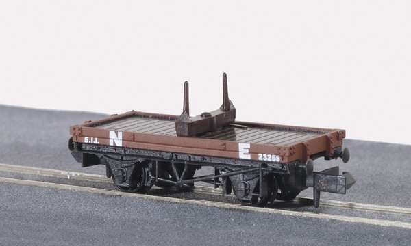 NR-39E N 23255 BOLSTER WAGON (2) NE BAUXITE