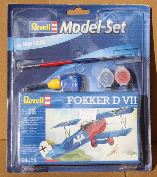 R64194 1/72 FOKKER D VII MODEL SET PLASTIC KIT