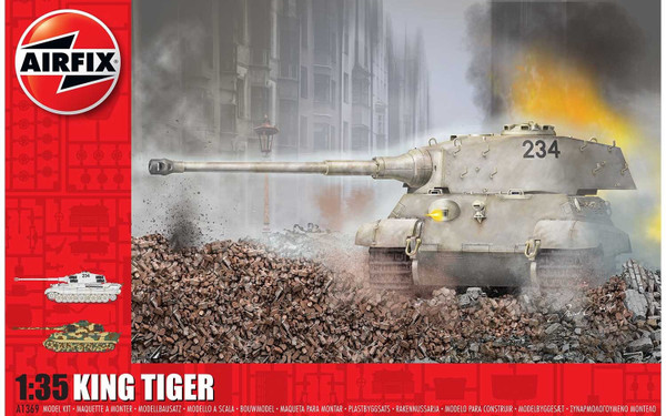 A1369 1/35 KING TIGER PLASTIC KIT