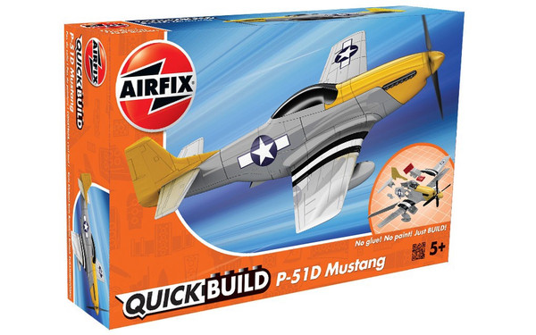 J6016 P-51D MUSTANG QUICK BUILD PLASTIC KIT