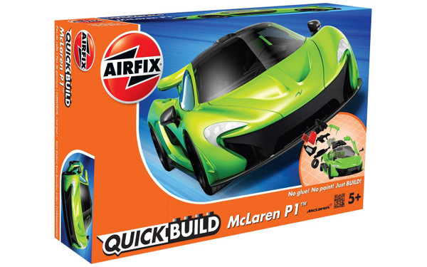 J6021 MCLAREN P1 GREEN QUICKBUILD PLASTIC KIT