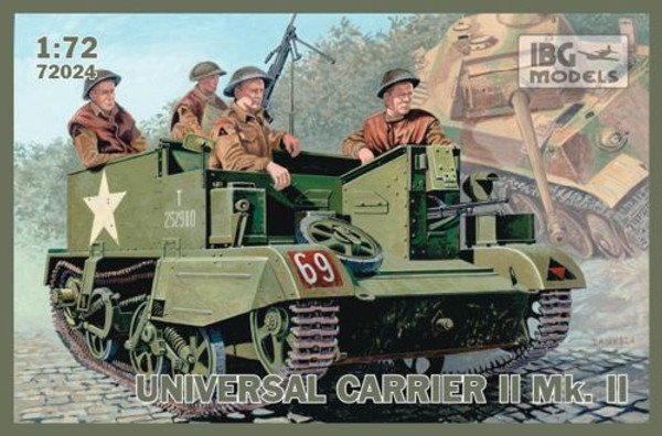 IBG72024 1/72 UNIVERSAL CARRIER MKII PLASTIC KIT