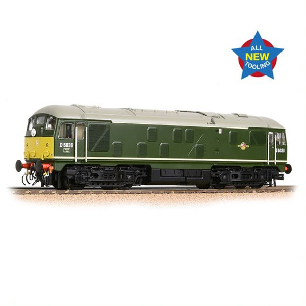 32-415 OO D5036 CLASS 24/0 BR GREEN SMALL YELLOW