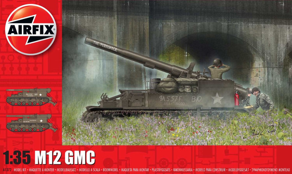 A1372 1/35 M12 GMC PLASTIC KIT