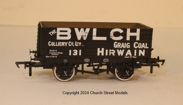 967213 OO 131 7 PLANK RCH 1907 BWLCH COLLIERY CO HIRWAIN
