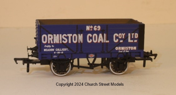 967218 OO 69 7 PLANK RCH 1907 ORMISTON COAL CO ORMISTON