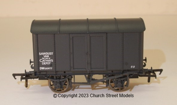 908018 OO DW100977 IRON MINK BR GREY DEPARTMENTAL SAWDUST VAN