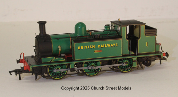 936012 OO 1 LBSCR E1 0-6-0T BRITISH RAILWAYS IOW GREEN MEDINA