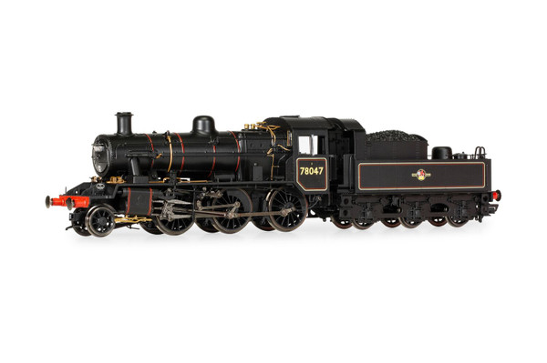 R3836 OO 78047 STANDARD 2MT 2-6-0 BR LINED BLACK EARLY