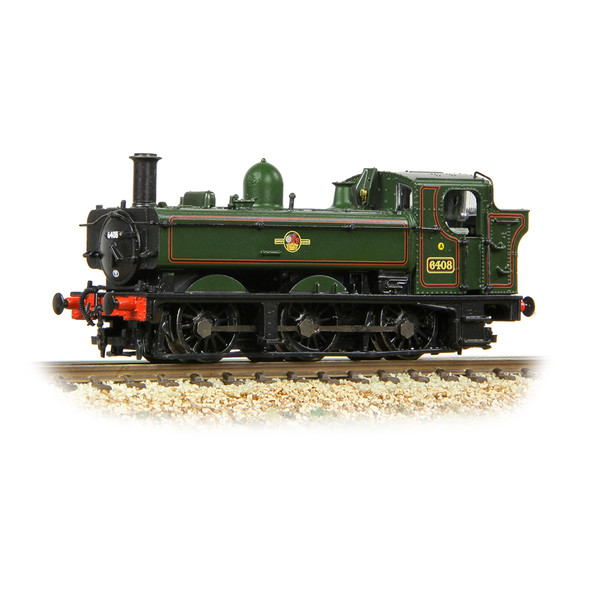 371-987A N 6408 64XX 0-6-0PT BR LINED GREEN LATE