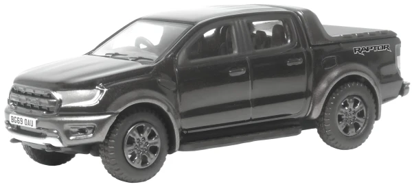 76FR001 OO FORD RANGER RAPTOR AGATE BLACK METALLIC