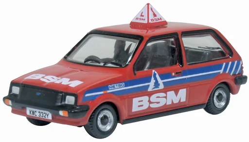 76MET003 OO AUSTIN MINI METRO BRITISH SCHOOL OF MOTORING