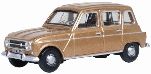 76RN004 OO RENAULT 4 MARRON GLACE