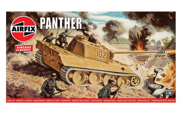 A01302V OO PANTHER TANK PLASTIC KIT