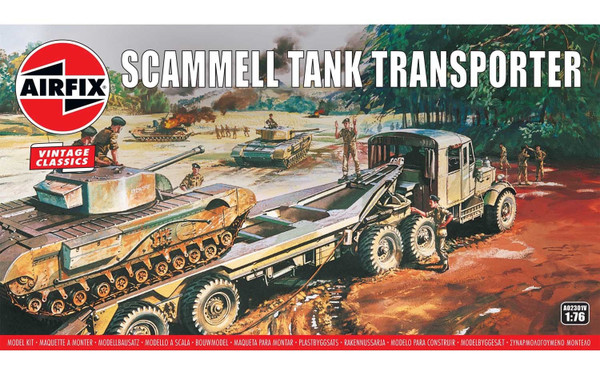 A02301V OO SCAMMEL TANK TRANSPORTER PLASTIC KIT