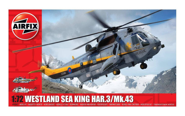 A04063 1/72 WESTLAND SEA KING HAR.3/MK.43 PLASTIC KIT
