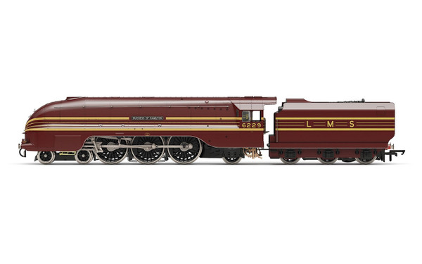 R3677 OO 6229 S'LINED CORONATION 4-6-2 LMS MAROON DUCHESS OF HAMILTON