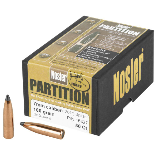 Nosler - Nosler Partition, 7MM, .284, 50