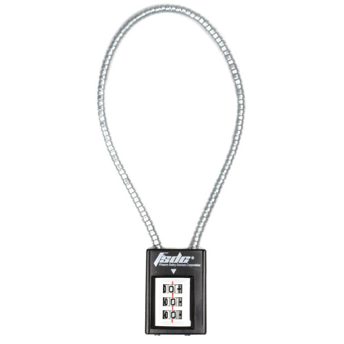 Firearm Safety Devices Corporation Combination Cable Gun Lock, 14", CA, MA & MD Approved